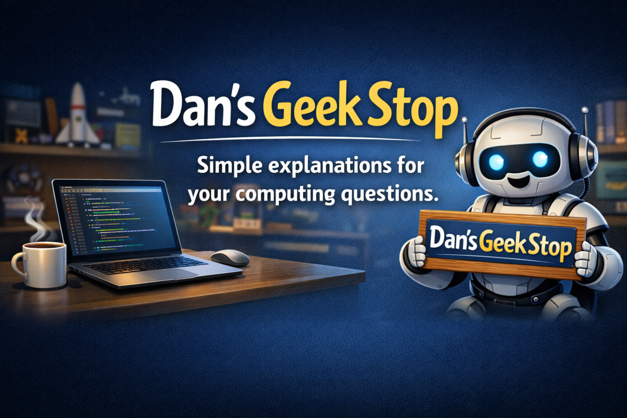 Dan's Geek Stop cover image